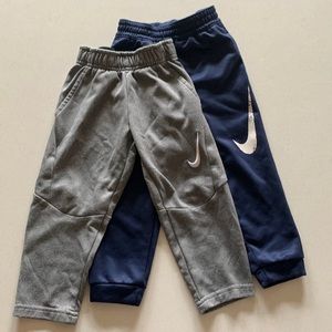 Nike sweatpants 2 pair 3T